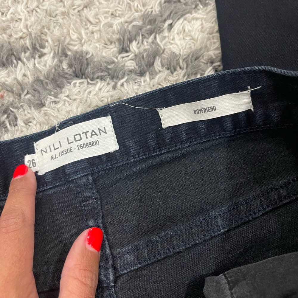 Nili Lotan Boyfriend Jeans size 26